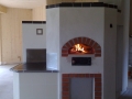 Pizzaofen Herd Pelletsanlage